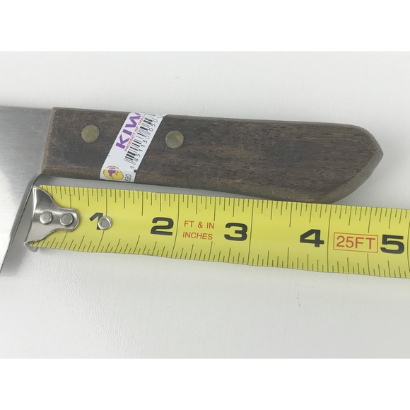 Kiwi Brand Mini Cleaver Knife Chopper Thai Made Stainless Steel Wood‎ Handle - Picture 12 of 13